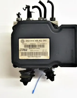 Original VW Passat ABS-Steuergeräte 3AA614109AQ Gebraucht Flachstecker Schneller Mikroprozessor - Bild 4