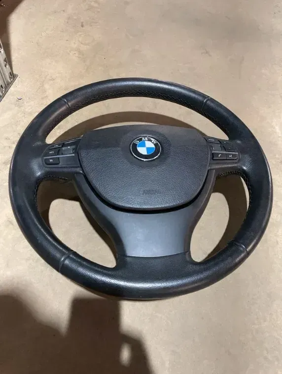 Original BMW 5er F10 Multifunktionslenkrad 123456 Vorne Gebraucht Antirutsch - Bild 1