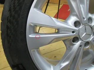 4 original MERCEDES V KLASSE Sommerräder 245/45 R18 A4474010501 RDKS - Bild 8